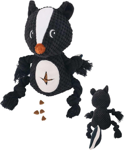 Schwarzes stinktier - schwarzes,