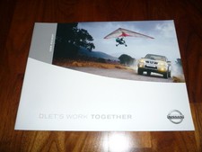 Nissan Pickup Prospekt 09/2003
