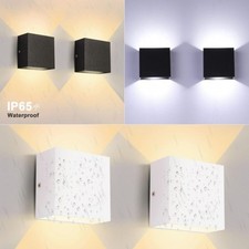 2× Wandlampe Cube LED Wand