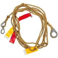 Original Schwedisches Militär Hanfseil Juteseil Armeetau Rettungsseil 10 Meter