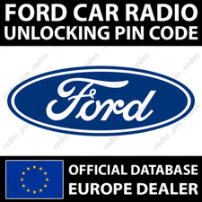 FORD RADIO PIN CODE C-MAX FIESTA FIESTA FOCUS FUSION KA MONDEO S-MAX TRANSIT