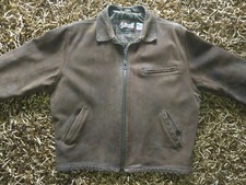 SCHOTT Lederjacke Braun Veloursleder Ranger US50 XXL EU 56 58