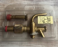 Vintage messing zapfhahn - messing,