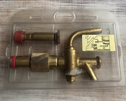 Vintage messing zapfhahn - messing,