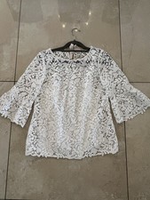 Boden Spitzen Oberteil Bluse