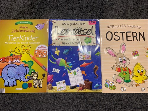 Malbuch vorschule hefte set - malbuch,