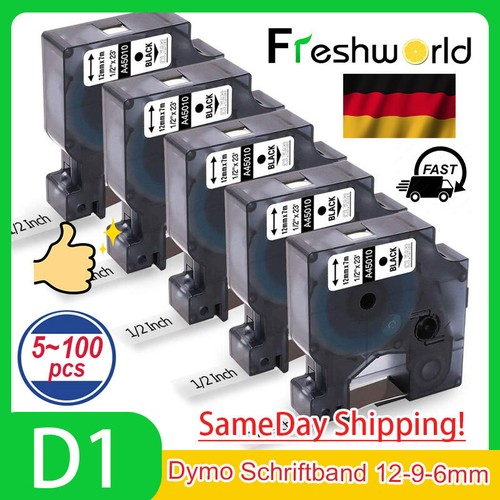 Schriftband für dymo 45013 - für, d1