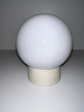 RZB Lampe Leuchte Vintage 50er 60er Jahre Glas weiß Opal