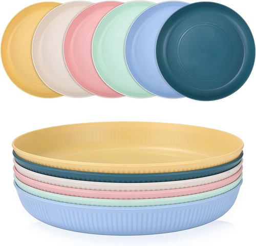 Stück plastikteller - 6,