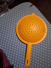 Tupperware Saladin Sieb Seiher Abgießer Durchschlag Stil flach