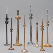 8 Fernsehturm-Modelle