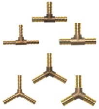 Schläuche verbinden 6mm 8mm 10mm Schlauchverteiler Kupplung T Y Druckluft Gas