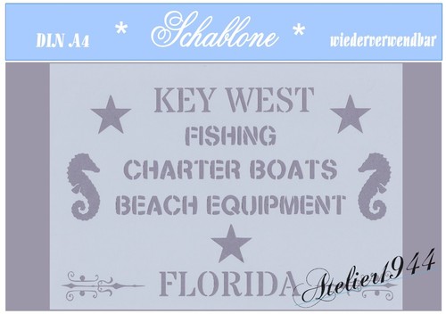 Schablone-Vintage-Shabby-A4-A3