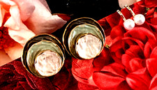 Zwei (2) Paar Ohrclips … groß und klein … ungetragen