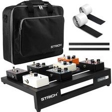 Gitarren Pedalboard Aluminium 38x30cm Effektpedal Effekte Tasche leicht