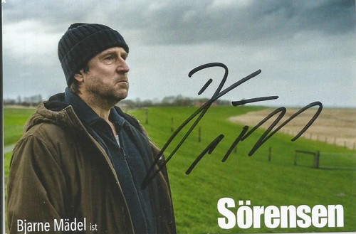 Autogrammkarte bjarne mädel - autogrammkarte, mÄdel"