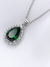 Halskette ANHÄNGER Kristall