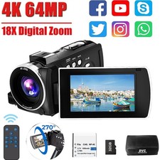 ✅4K DV Videokamera 64MP