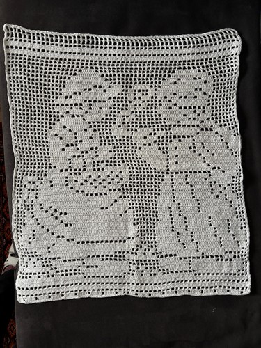 Häkelgardine fensterbild - häkelgardine,,