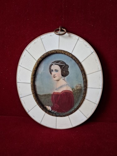 Porträt lupenmalerei cornelia - porträt,