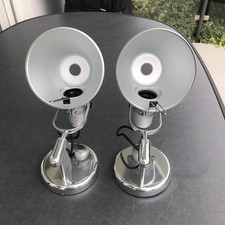 Original Artemide Tolomeo Faretto Wandleuchten mit Schalter als Paar