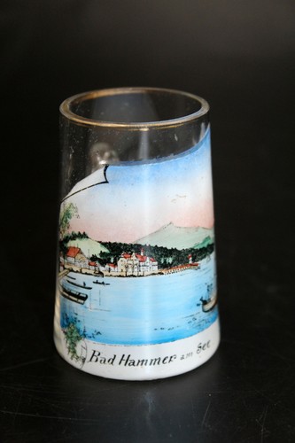 Kleine andenken glas bad - glas,