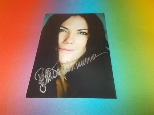 Bettina zimmermann sexy signed - bettina,