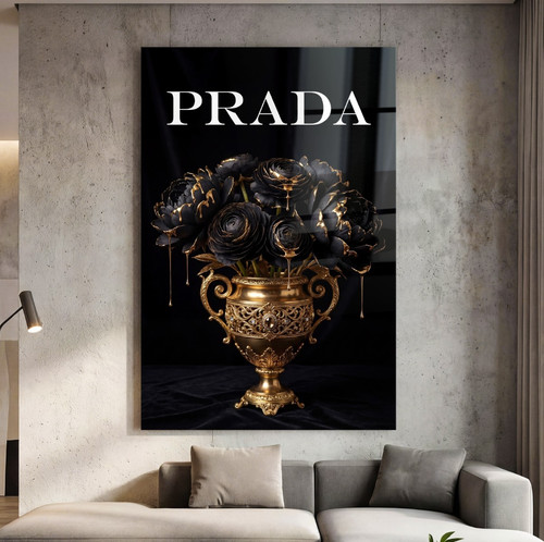 Vase mit blumen prada - blumen,, in