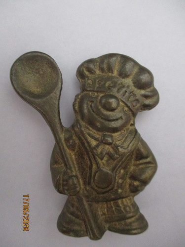 Alte messing figur koch - messing,