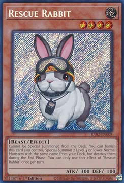 Yugioh rescue rabbit - yugioh,