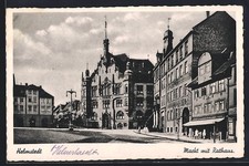 Helmstedt, Markt mit Rathaus