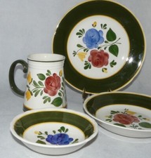 Villeroy und Boch V&B Mettlach Handmalerei Bauernblume Teile zur Wahl 