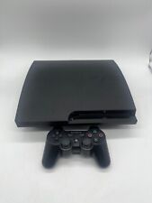 Sony PS3 Playstation 3 Slim Konsole in schwarz mit einem Controller - 250GB