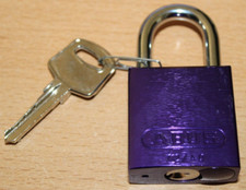 Vorhängeschloss ABUS 72/40 Color Lila