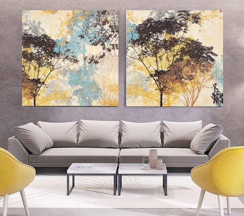 Xxl leinwand bild set - bild-set, 200x95x5