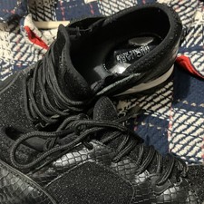 Michael Kohrs Sneaker 9,5 41 Schwarz Plateau Keil 