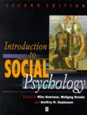 Introduction to Social Psychology: A European Perspective