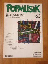 Notenbuch Songbook Popmusik