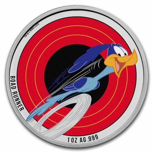 Unze 999 silber looney - 1,