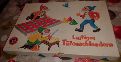 Lustiges tütenschleudern - lustiges,