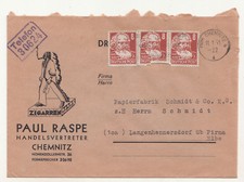 Werbe Brief 1951 Paul Raspe