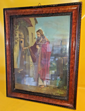 Antik-Wandbild-Heiligenbild