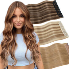 Dick Ein-Tressen 100% Remy Echthaar Clip In Extensions Haarverlängerung 1 Stück