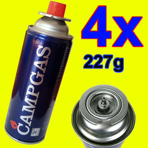Gas butan gaskartuschen - 4x,