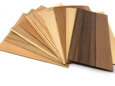 Furnier Set 9 Starkfurniere Holz Eiche Nussbaum Ahorn Modellbau Basteln Platte