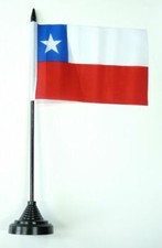 Fahne / Tischflagge Chile 10 x