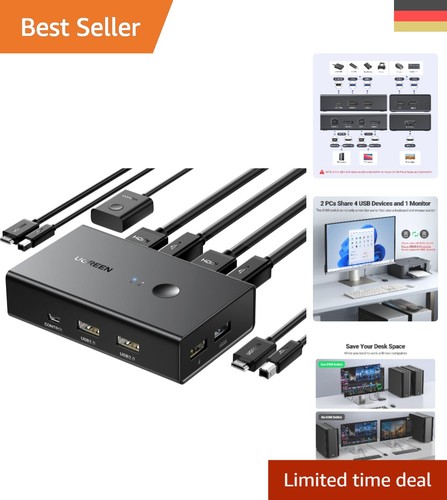 Hdmi kvm switch für - hdmi, 2
