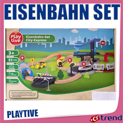 Playtive eisenbahn set city - playtive,