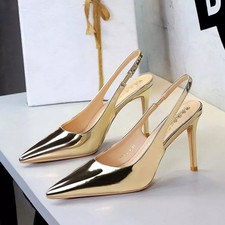 Damen Pumps Elegant Gold