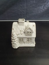 Teelichthäuschen Keramik, Advent, Deko, Weihnachten